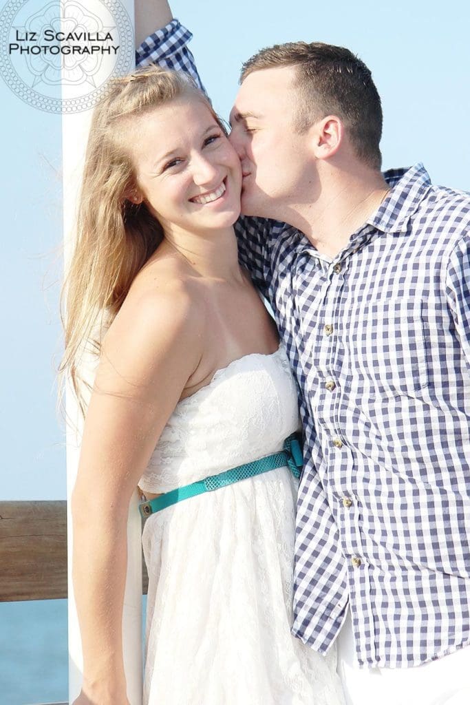 Couple at Pier