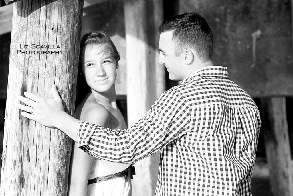 Couple Under Pier