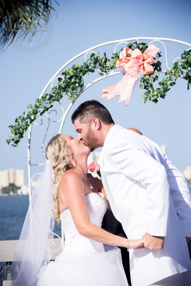 First Kiss As Husband & Wife